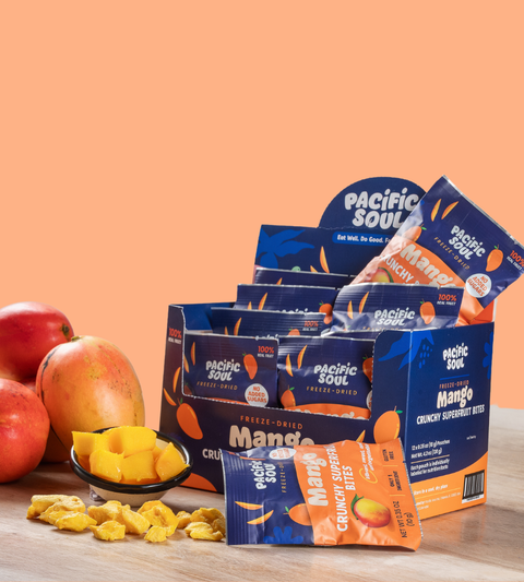 Mango Crunchy Superfruit Bites