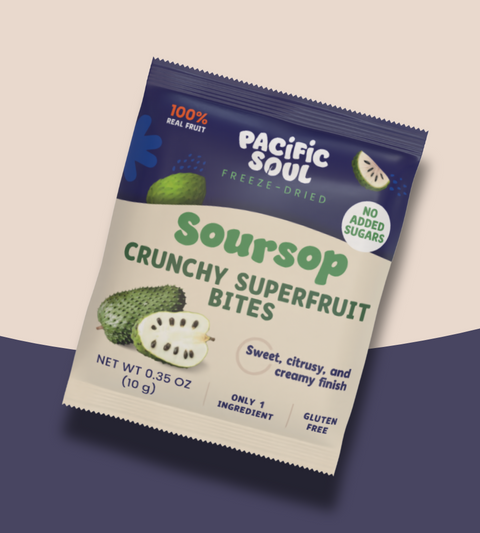 Soursop Crunchy Superfruit Bites