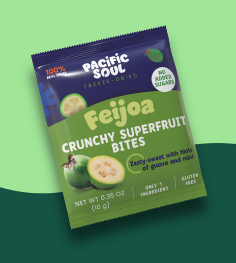 Feijoa Crunchy Superfruit Bites