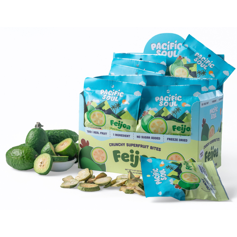Feijoa Crunchy Superfruit Bites