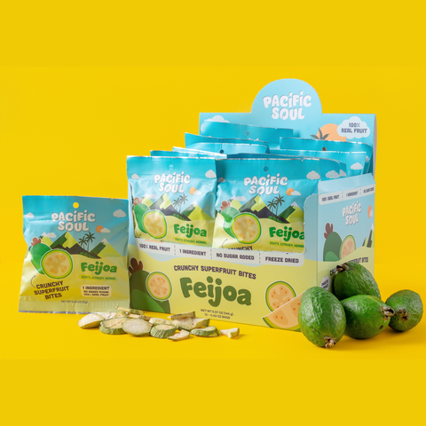 Feijoa Crunchy Superfruit Bites