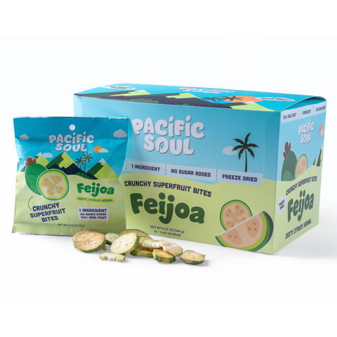 Feijoa Crunchy Superfruit Bites