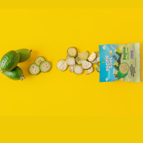 Feijoa Crunchy Superfruit Bites