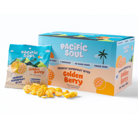 Golden Berry Crunchy Superfruit Bites