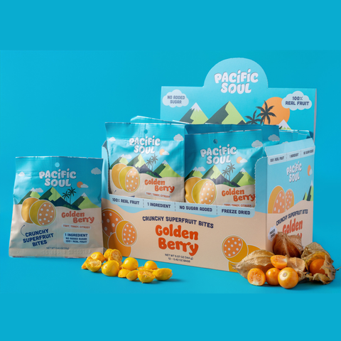 Golden Berry Crunchy Superfruit Bites