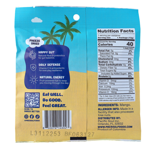 Mango Crunchy Superfruit Bites