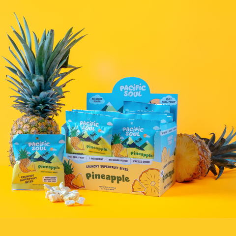 Pineapple Crunchy Superfruit Bites