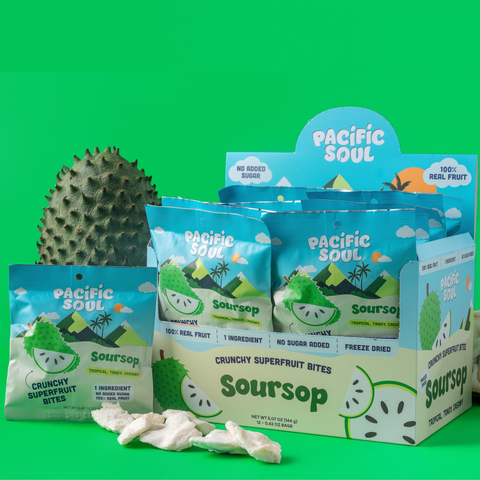 Soursop Crunchy Superfruit Bites