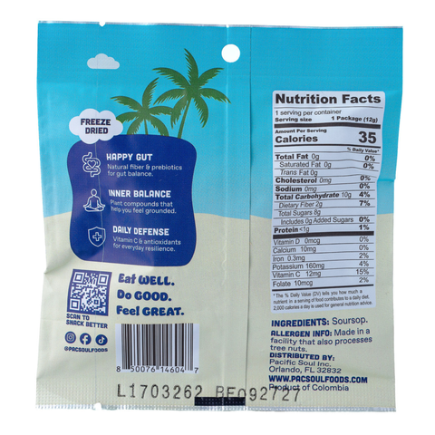 Soursop Crunchy Superfruit Bites