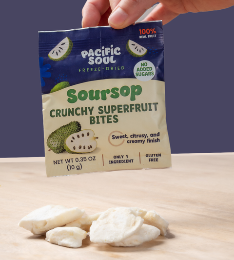 Soursop Crunchy Superfruit Bites